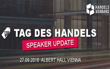 Tag des Handels 2018 - Speakers Update