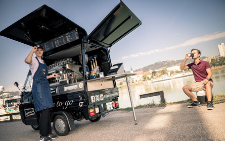 Espressomobil rollt nach Oberösterreich