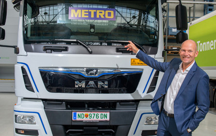 Metro macht elektromobil: eTruck in der Zustellflotte