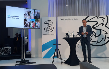 Neuer Markenauftritt: "Drei. Macht´s einfach."