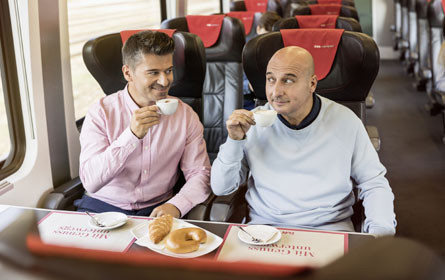 Kampagne „ÖBB Railjet. Verbindet, was mir wichtig ist!“