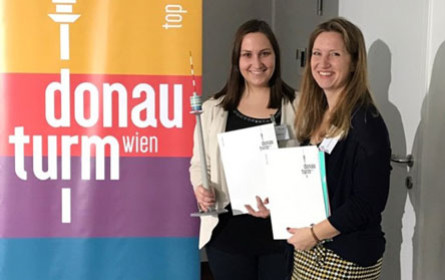 Top of Vienna: ikp Wien hoch hinaus mit Donauturm