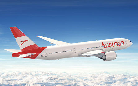 Erster von 36 Airbus Flugzeugen mit neuem Austrian Logo