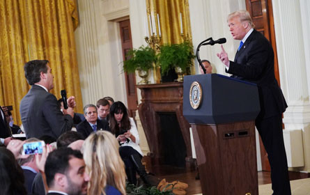 CNN verklagte Weißes Haus wegen Aussperrung von Reporter