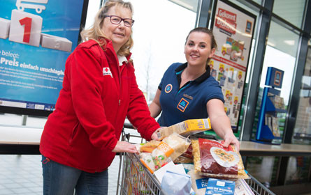 Ein Einkaufswagen voller Nächstenliebe