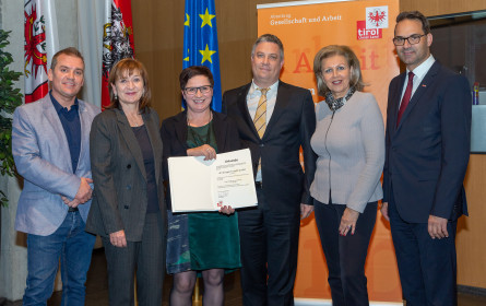 dm für Lehre in Tirol ausgezeichnet