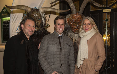 Melzer PR Group feierte mit Krampus und Schampus 