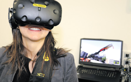 Zukunftssäule „Palfinger 21st&rdquo;