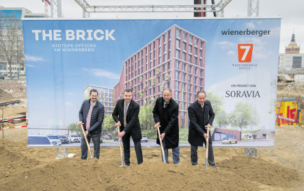 Spatenstich für The Brick