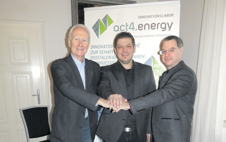 Drei Energie-Aktivisten