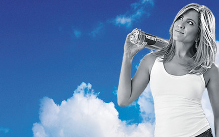 Schwerelosigkeit mit smartwater