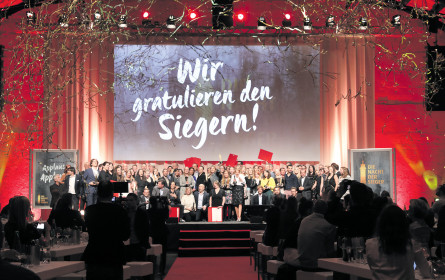 Goldregen für die besten Außenwerber des Landes