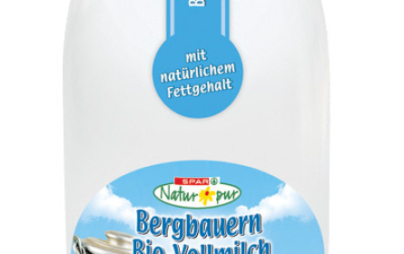 Spar bringt Milch ins Glas