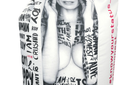 Druck auf Sitzsäcke