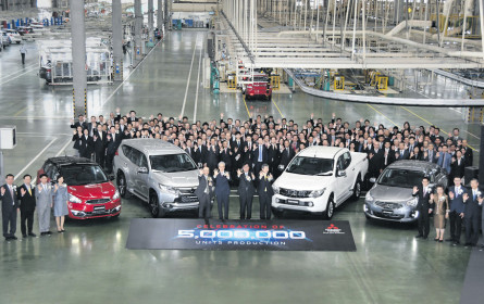 Produktionsjubiläum bei Mitsubishi