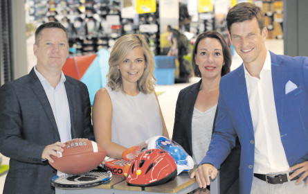 Decathlon hat sich den Ball erst mal aufgelegt