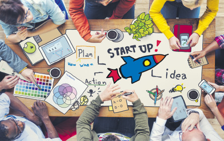 Junge Speerspitze des Unternehmenstums