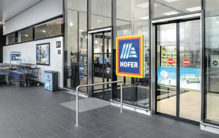 Neuer Hofer in Wien 22