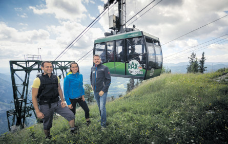 Es geht bergauf: Rax-Seilbahnen