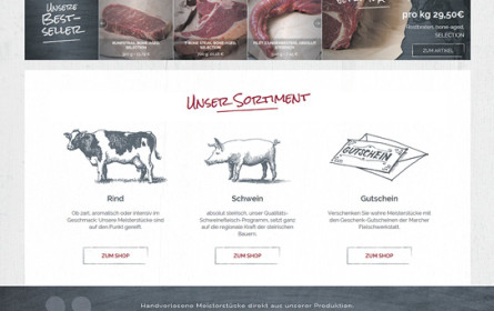 Marcher punktet im Netz