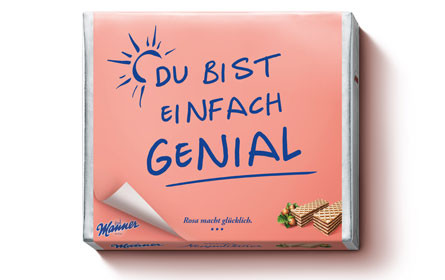 Neue Frühjahrspromotion: „Sag’s mit Manner“