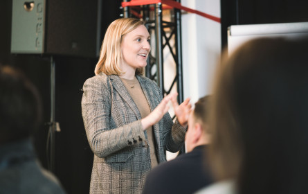 Obamas Digital-Strategin Laura Miller zu Besuch in Linz