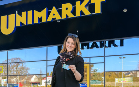 Unimarkt bietet bequemen „Bargeld Service“ an der Supermarktkassa