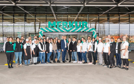 Merkur Markt in Leopoldsdorf erstrahlt in neuem Glanz