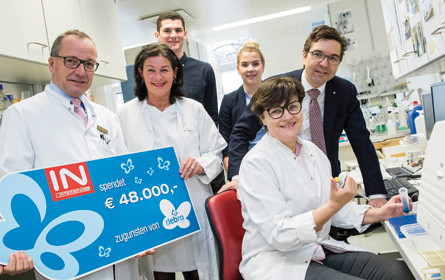 Interspar sammelte für die Schmetterlingskinder