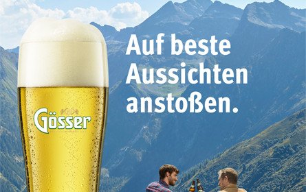 Gösser will gemeinsam „Hoch hinaus“
