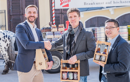 Hoobert geht mit Stiegl auf die Überholspur