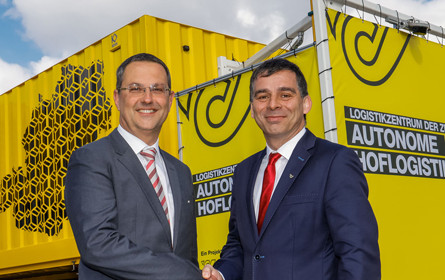 Post testet autonome Hoflogistik