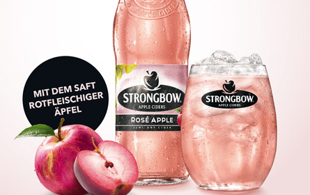 Wirz erfrischt mit Strongbow Cider Rosé Apple