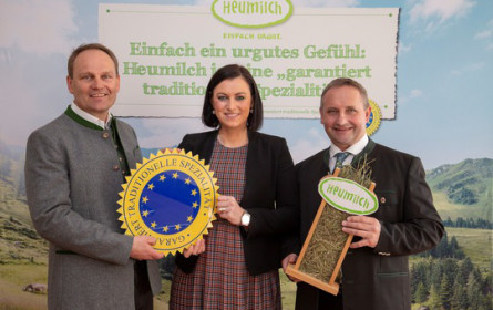 Schaf- und Ziegen-Heumilch erhält EU-Gütesiegel g.t.S. 