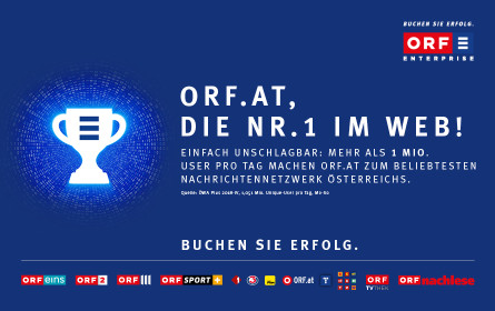 Rekordwerte für das ORF.at-Network