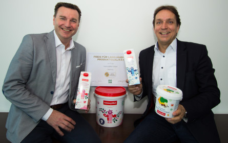 DLG zeichnet SalzburgMilch-Produkte aus