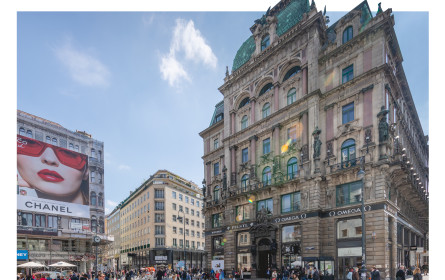 Wiener City-Toplage Goldenes H: Geschäftsmieten weltweit unter Top 10