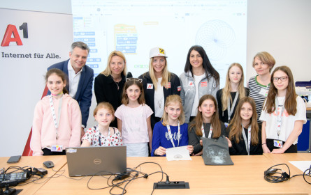 Töchtertag bei A1 begeistert 100 Mädchen