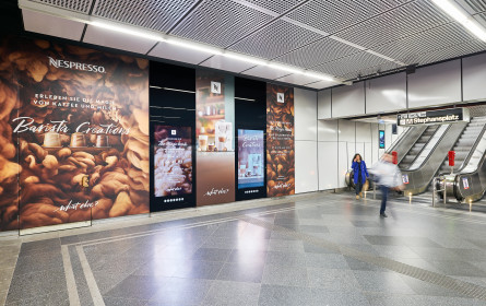 Nespresso mit erster interaktiver Live-Brand Area