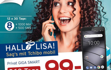 Neuer Tchibo mobil-Tarif mit gratis Gigaset Smartphone