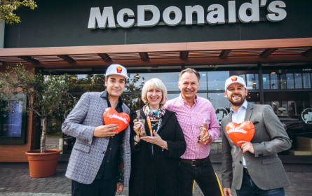 Almdudler nun auch bei McDonald‘s 