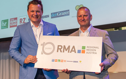 Zehn Jahres-Jubiläum der Regionalmedien Austria
