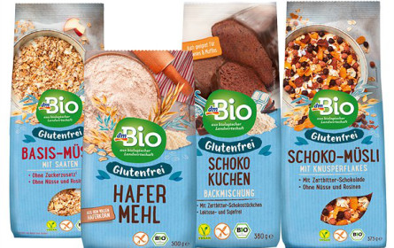 Neue glutenfreie dmBio Produktlinie