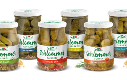 Die neue Sorte Salted Caramel ergänzt das efko Schlemmer Gurken Sortiment