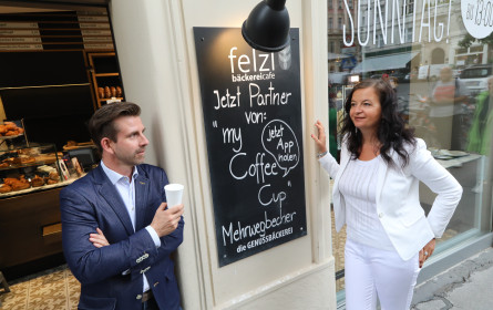 Wiener Mehrwegbecher haben bereits eine Tonne Müll gespart