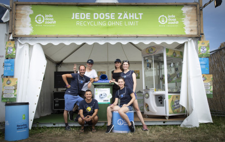 „Jede Dose zählt“ sammelt 50.000 Dosen am Electric Love Festival