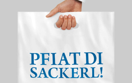 „Pfiat di Sackerl“: 155 Mio. Kunststofftragetaschen eingespart