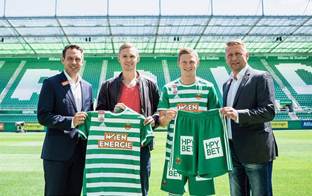 Saisonstart in Hütteldorf mit neuem Premiumpartner