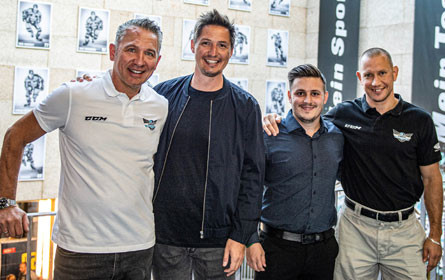 Know to Grow: Das Leondinger Start-up Frux kooperiert mit den Black Wings Juniors