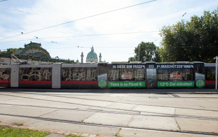Wiener Linien und Fridays for Future gestalten Klimabim